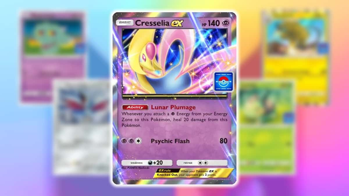 pokemon tcg pocket cresselia ex promo drop event