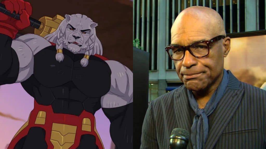 Battle Beast in Invincible and Michael Dorn