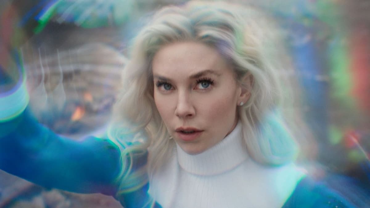 Vanessa Kirby as Sue Storm in The Fantastic Four: First Steps trailer