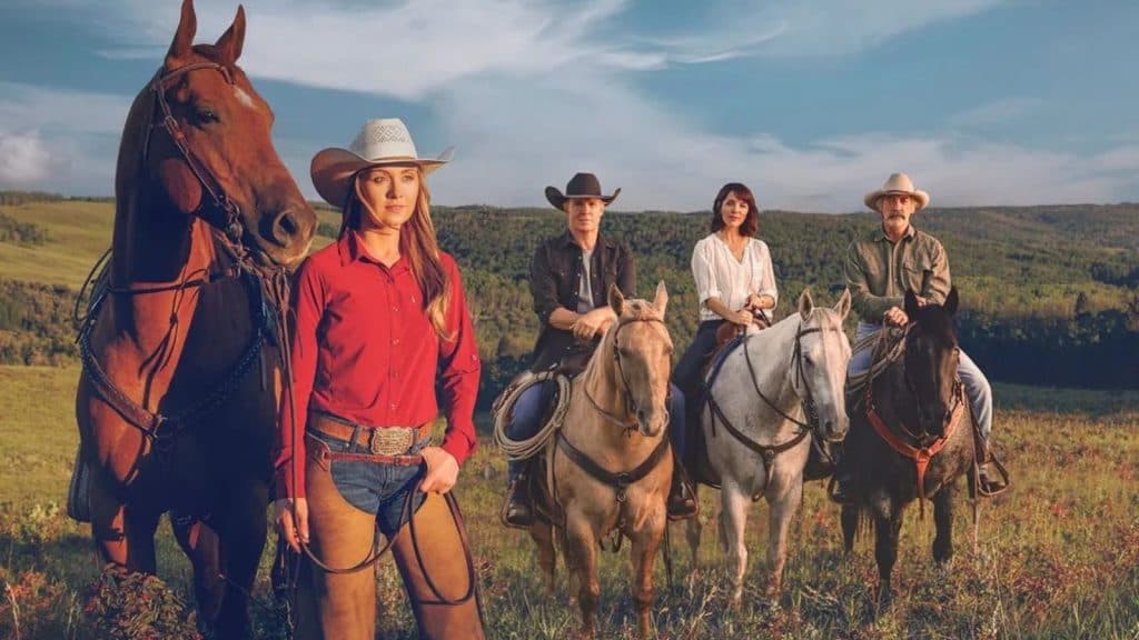 The cast of Heartland