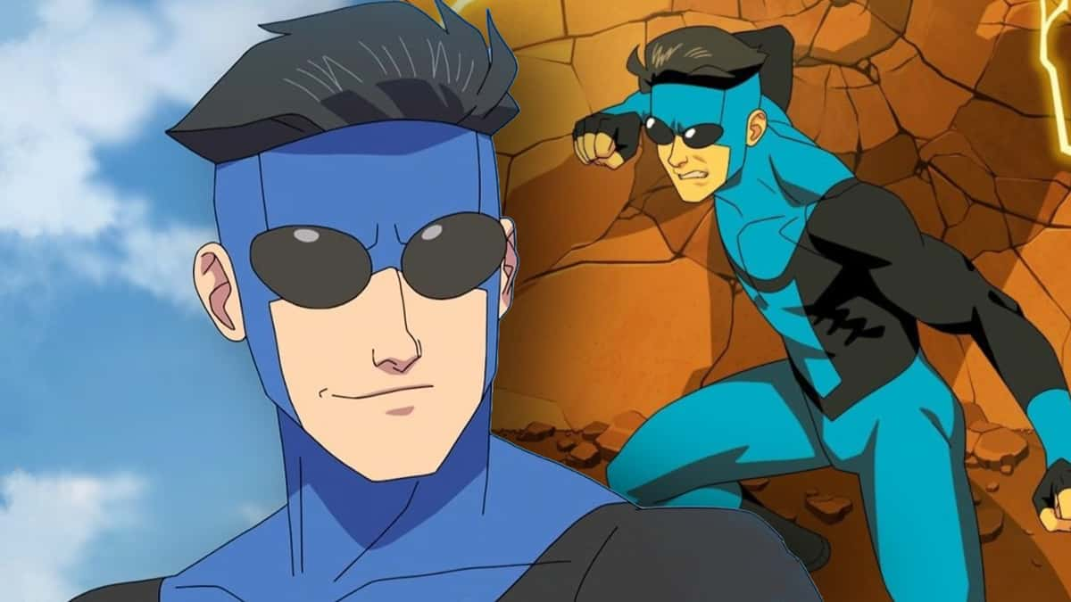 Mark's blue suit in Invincible Season 3