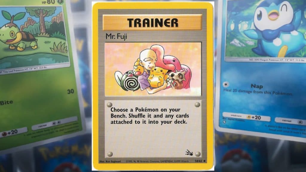 Mr. Fuji Pokemon card