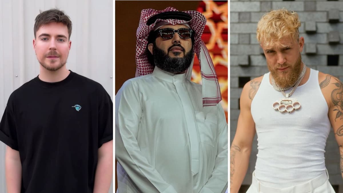 MrBeast, Saudi royal adviser, and Jake Paul