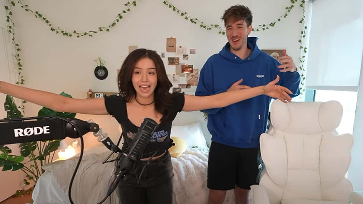 Pokimane and Ellum reveal they are roommates in a Februiary 10 2025 Twitch stream.