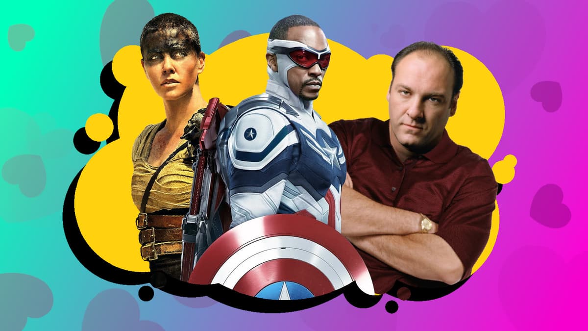 Sam Wilson, the new Captaim America, Furiosa from Mad MAx and Michael Gandolifi as Tony Soprano lead or coverage of We LOVE TV and movies.