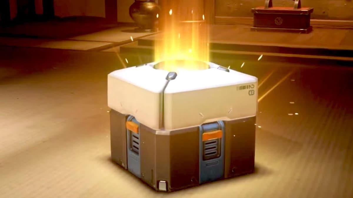 Loot box in Overwatch