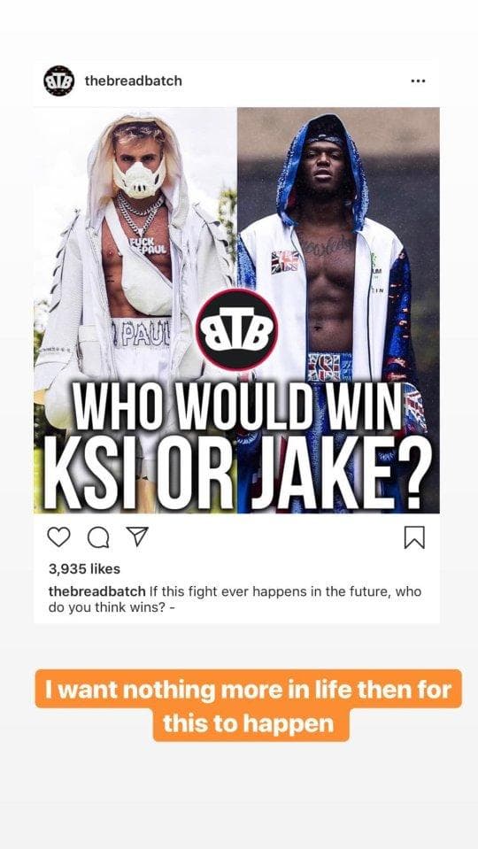 Jake Paul, Instagram / Metro UK