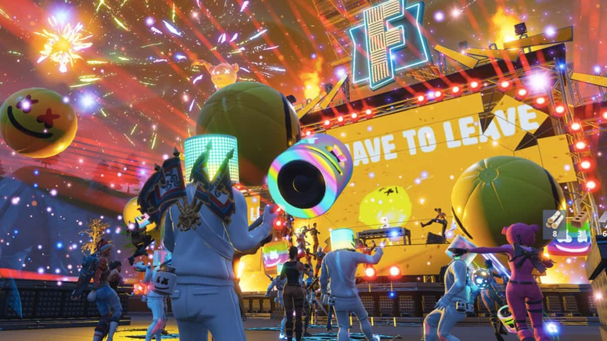 Marshmello Fortnite concert event