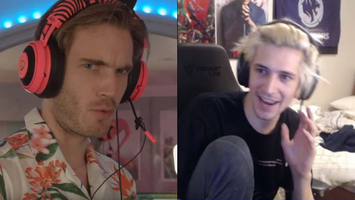 pewdiepie vs xqc